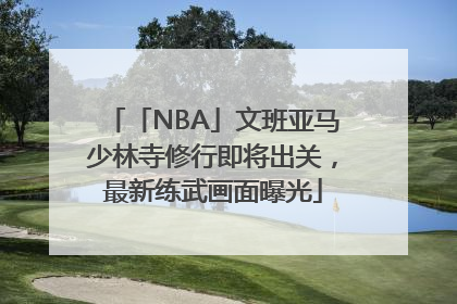 「NBA」文班亚马少林寺修行即将出关，最新练武画面曝光
