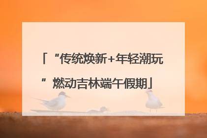 “传统焕新+年轻潮玩”燃动吉林端午假期