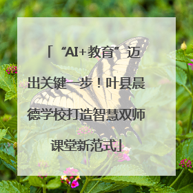 “AI+教育”迈出关键一步！叶县晨德学校打造智慧双师课堂新范式