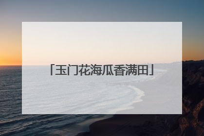 玉门花海瓜香满田