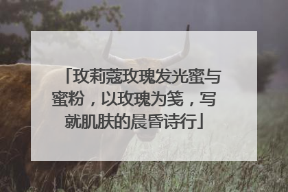 玫莉蔻玫瑰发光蜜与蜜粉，以玫瑰为笺，写就肌肤的晨昏诗行