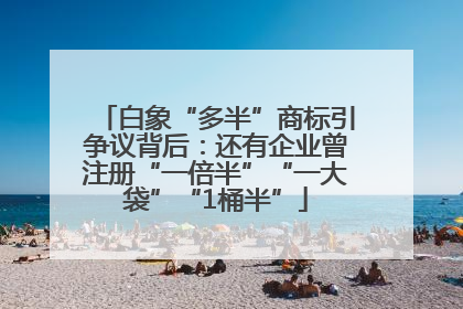 白象“多半”商标引争议背后：还有企业曾注册“一倍半”“一大袋”“1桶半”