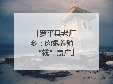 罗平县老厂乡：肉兔养殖“钱”景广