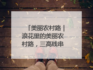 美丽农村路｜浪花里的美丽农村路，三高线串起山海经济学