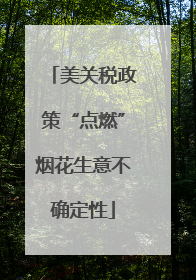 美关税政策“点燃”烟花生意不确定性