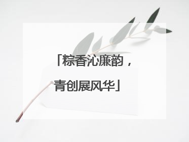粽香沁廉韵，青创展风华