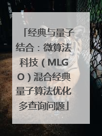 经典与量子结合：微算法科技（MLGO）混合经典量子算法优化多查询问题
