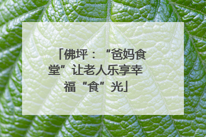 佛坪：“爸妈食堂”让老人乐享幸福“食”光