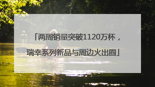 两周销量突破1120万杯，瑞幸系列新品与周边火出圈