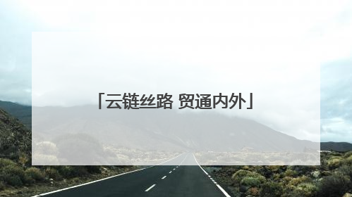云链丝路 贸通内外