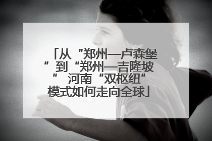 从“郑州—卢森堡”到“郑州—吉隆坡” 河南“双枢纽”模式如何走向全球