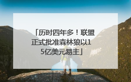 历时四年多！联盟正式批准森林狼以15亿美元易主
