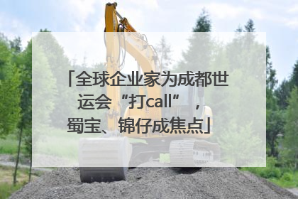 全球企业家为成都世运会“打call”，蜀宝、锦仔成焦点