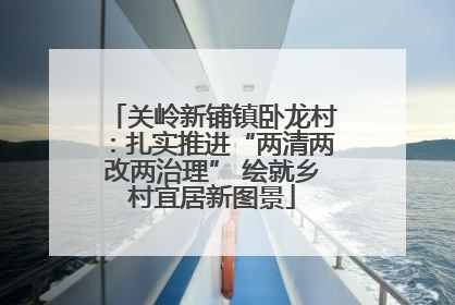关岭新铺镇卧龙村：扎实推进“两清两改两治理” 绘就乡村宜居新图景
