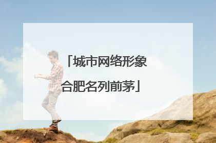城市网络形象合肥名列前茅