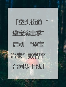 垡头街道“垡宝演出季”启动 “垡宝治家”数智平台同步上线