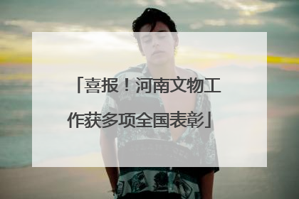 喜报！河南文物工作获多项全国表彰