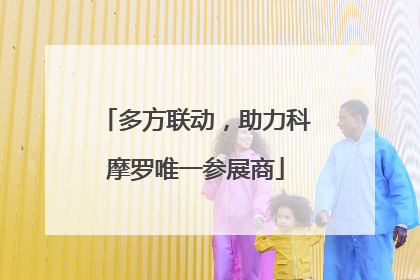 多方联动，助力科摩罗唯一参展商
