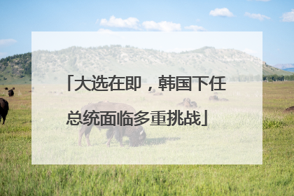 大选在即，韩国下任总统面临多重挑战