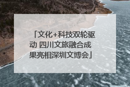 文化+科技双轮驱动 四川文旅融合成果亮相深圳文博会