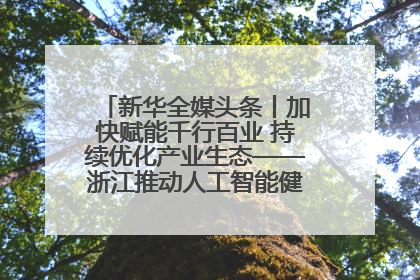 新华全媒头条丨加快赋能千行百业 持续优化产业生态——浙江推动人工智能健康有序发展观察