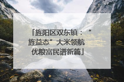 旌阳区双东镇：“旌益态”大米领航 优粮富民谱新篇