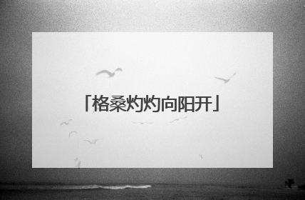 格桑灼灼向阳开