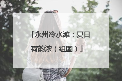 永州冷水滩：夏日荷韵浓（组图）