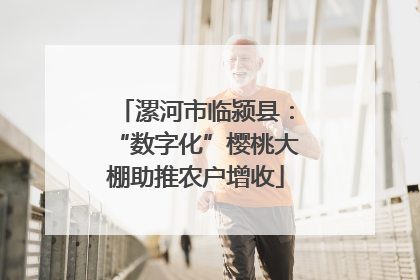 漯河市临颍县：“数字化”樱桃大棚助推农户增收