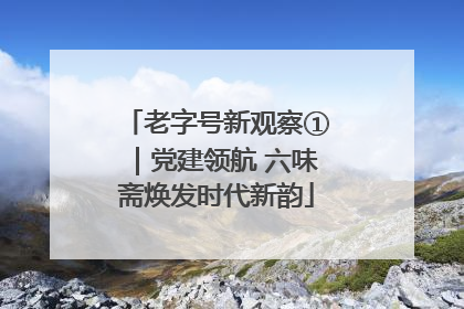 老字号新观察①｜党建领航 六味斋焕发时代新韵