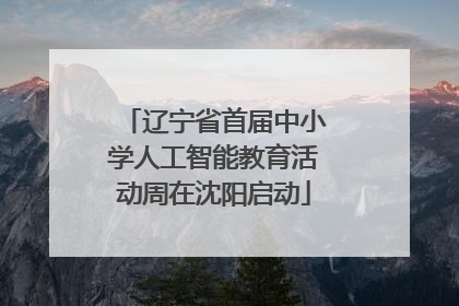 辽宁省首届中小学人工智能教育活动周在沈阳启动