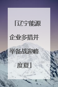 辽宁能源企业多措并举备战迎峰度夏