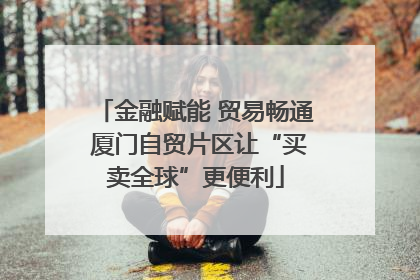 金融赋能 贸易畅通 厦门自贸片区让“买卖全球”更便利
