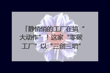 静悄悄的工厂在搞“大动作”！这家“零碳工厂”以“三创三增”探索共富新路径｜网络名人四川行