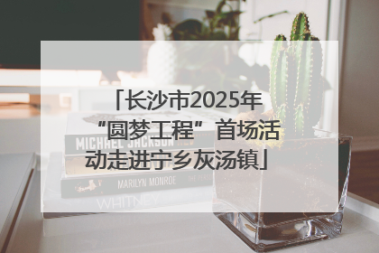 长沙市2025年“圆梦工程”首场活动走进宁乡灰汤镇