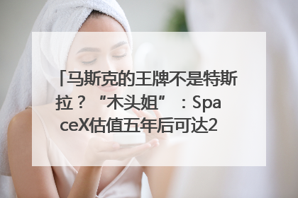 马斯克的王牌不是特斯拉？“木头姐”：SpaceX估值五年后可达2.5万亿美元！