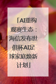 AI重构观赛生态：海信发布世俱杯AI足球家庭焕新计划
